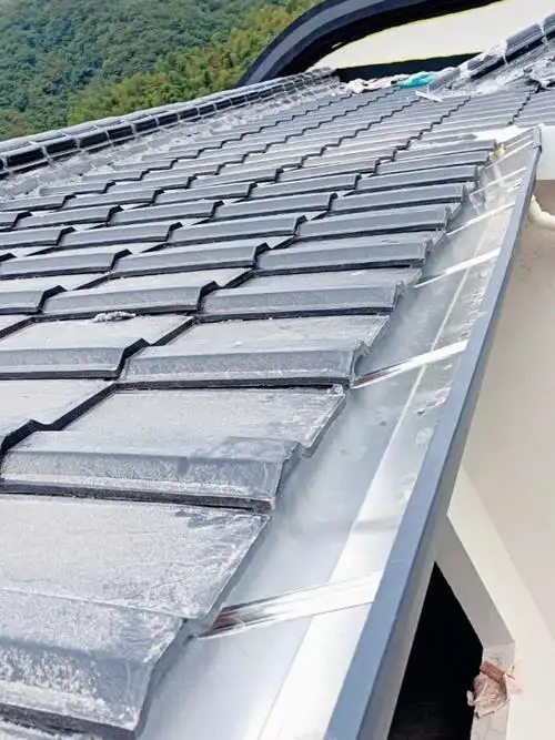 别墅房屋铝合金天沟雨水槽檐沟排水管厂家浙