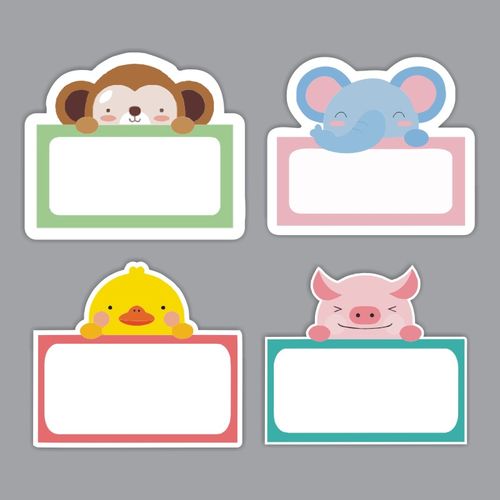 防水手写姓名贴培训教育机构名字贴体验课试听课大号可粘贴u