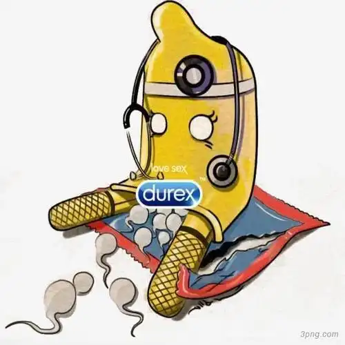 杜蕾斯卡通避孕套广告