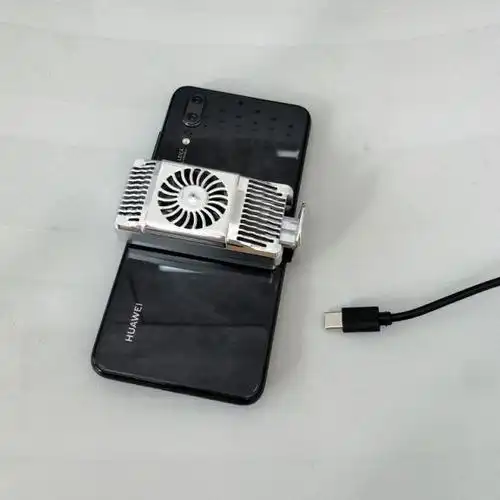 帆睿手机散热器散热降温神器苹果小米黑鲨pro液冷水冷小风扇吃鸡同款