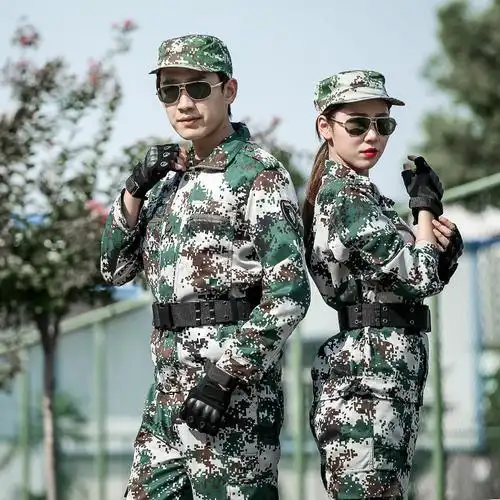 正品林地迷彩服套装特种兵军装工作军训军迷耐磨作训外套