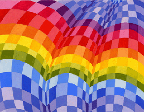 谁发张关于色彩节奏的图片来,要有评论的.