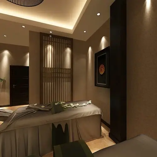 万年新中式养生会所*按摩房