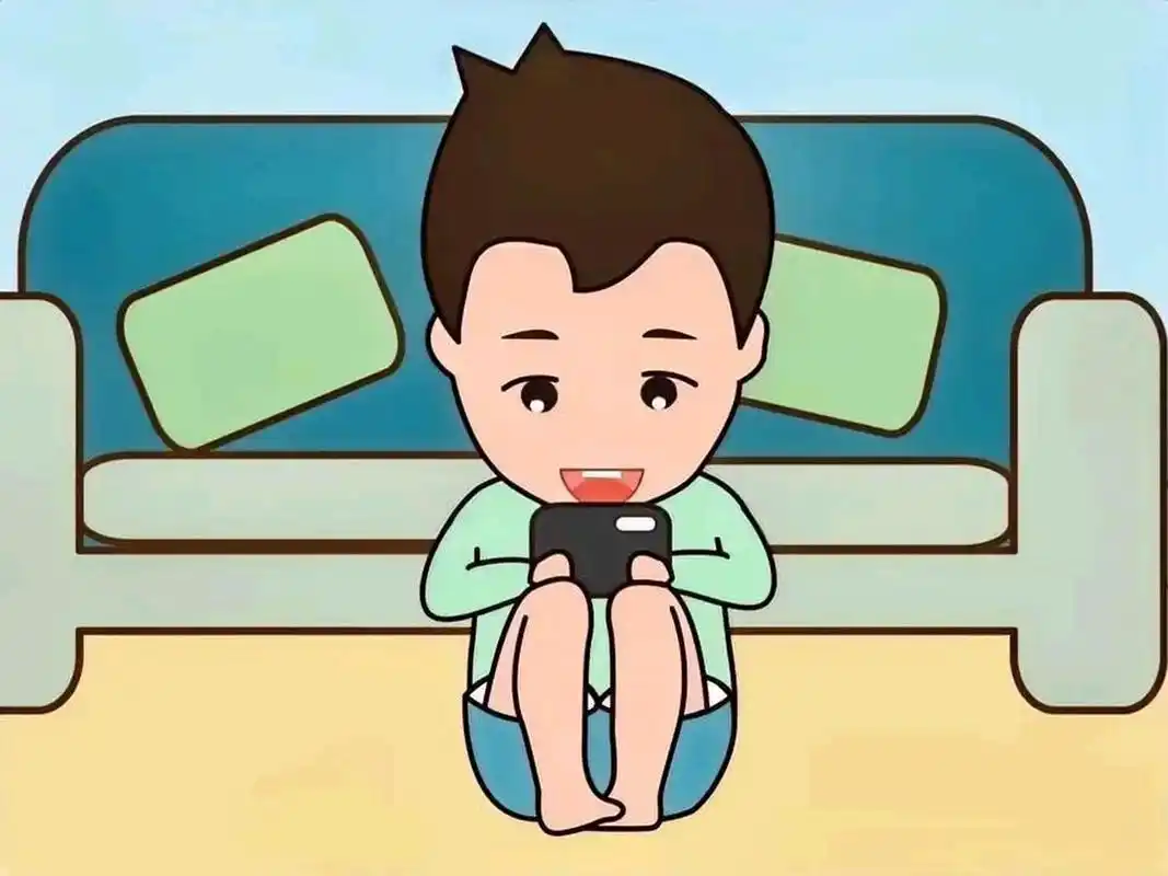 沉迷手机的孩子在现实生活中遇到一点点困难他都缺少一种去对抗的勇气