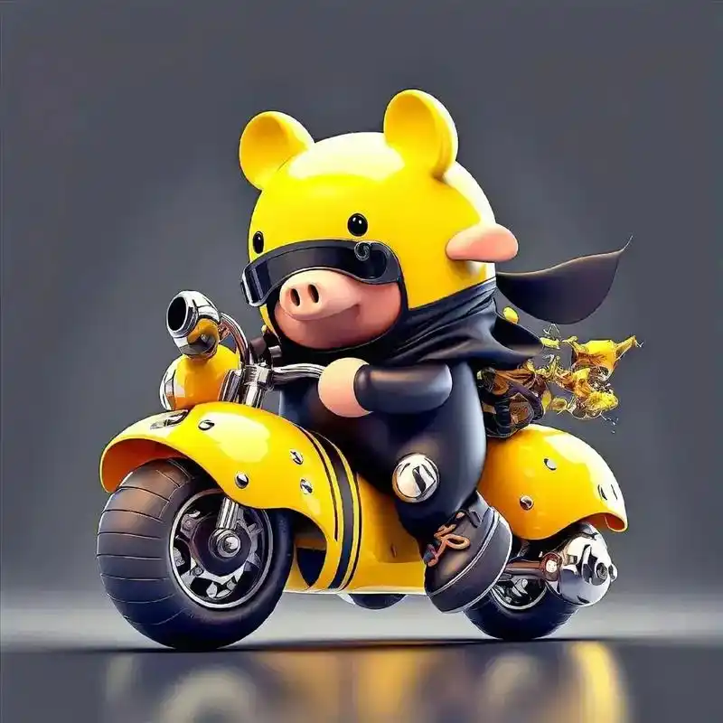 小猪头像.#@ - 抖音