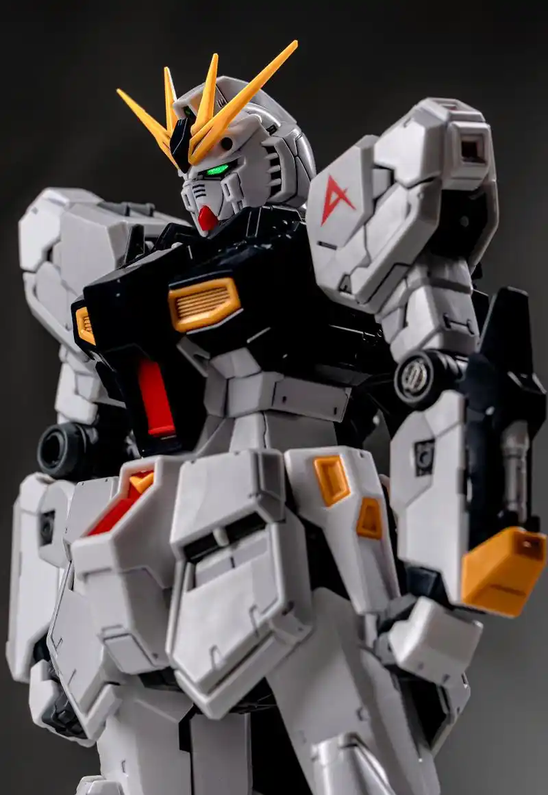 模型欣赏:机动战士高达 mg 1/100 卡版牛高达,by 良瓶mio.