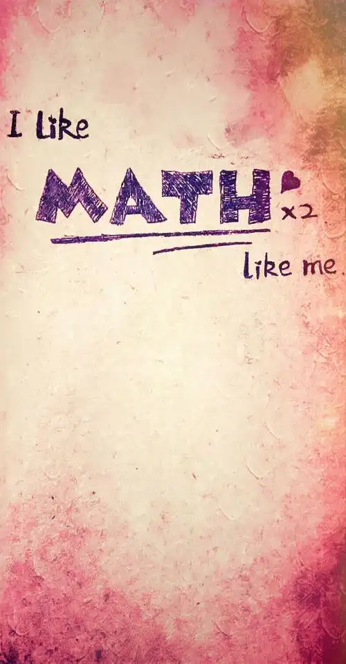 做成壁纸可好我爱数学数学爱我来自张小篱儿