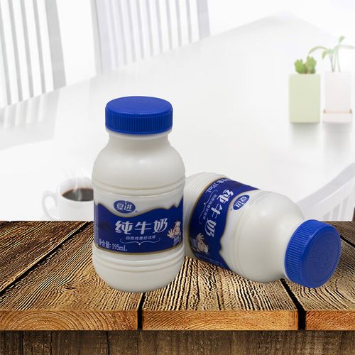 夏进纯牛奶195ml纯奶整箱24瓶塞上牧场宁夏牛奶营养瓶装早餐奶 24瓶