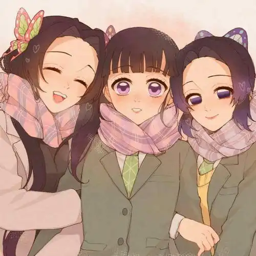 鬼灭之刃蝴蝶忍蝴蝶香奈惠栗花落香奈乎