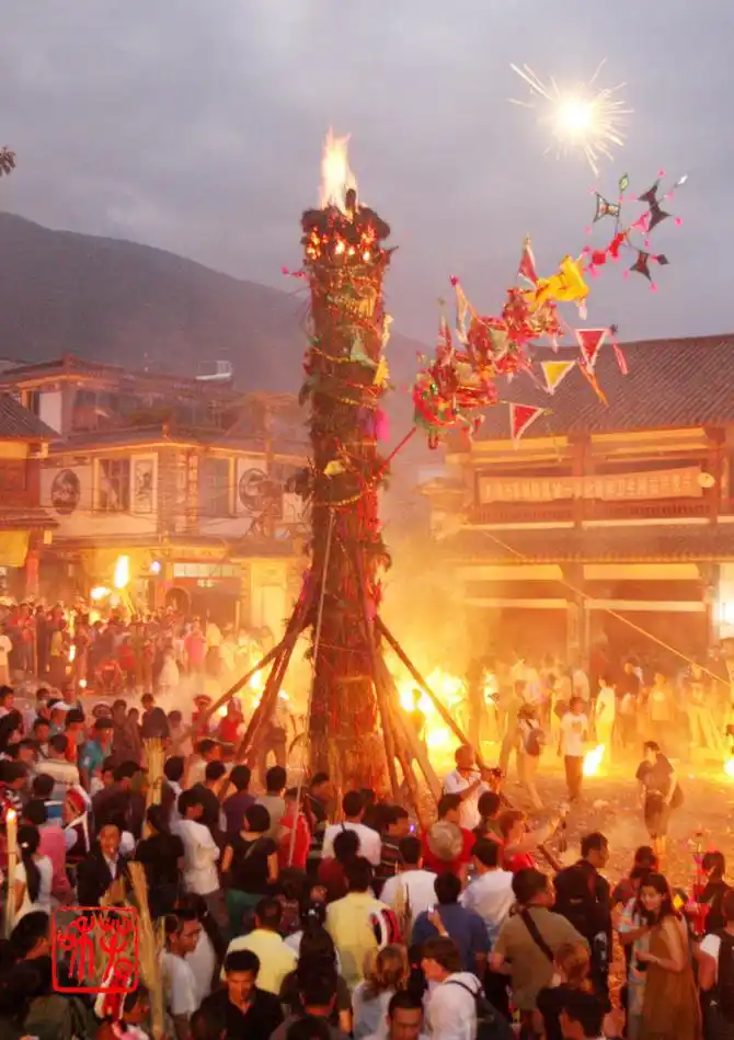 诗文云南|竹枝词中的火把节