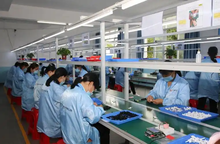 南雄市珠玑镇乡村振兴车间——三盛电子厂.张伟 摄