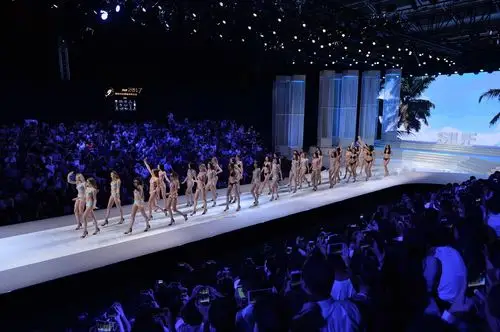 2019国际内衣超模大赛拍摄