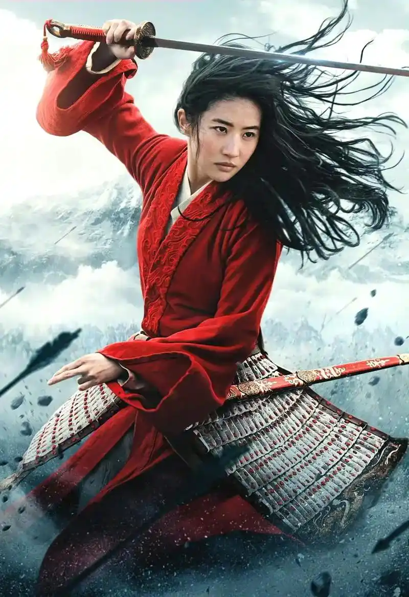 花木兰.迪士尼大女主木兰将军,坚毅果敢#刘亦菲 #花木兰刘亦 - 抖音