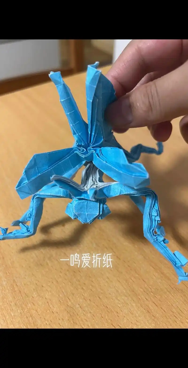 折纸 螳螂 - 抖音