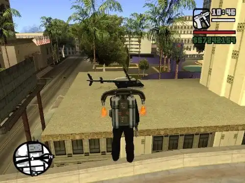 侠盗飞车圣安地列斯警用直升飞机在哪里找