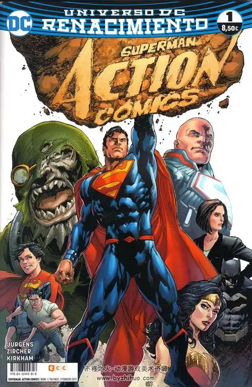 supermanactioncomics18册美国dc漫画旗下超级英雄漫画下载