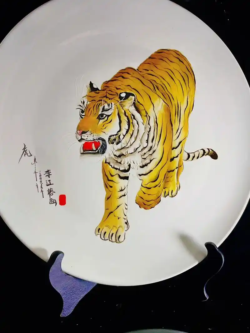 虎年 #画猫 #手绘 #画画 #果酱画 #李江榕果酱画 # - 抖音