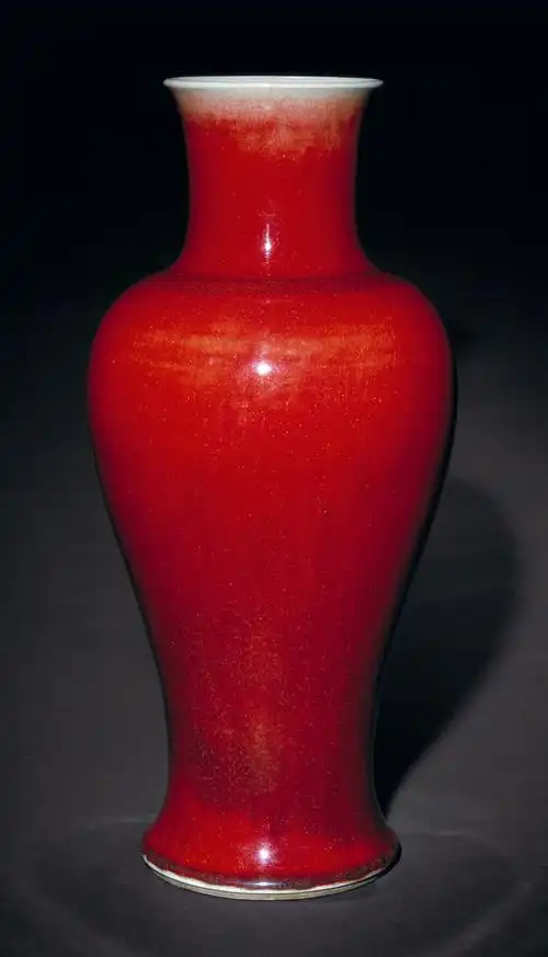 酣畅淋漓的郎窑红釉瓷器