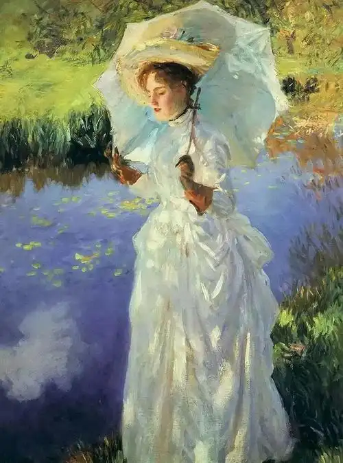 美国画家约翰辛格萨金特油画风景人物作品欣赏