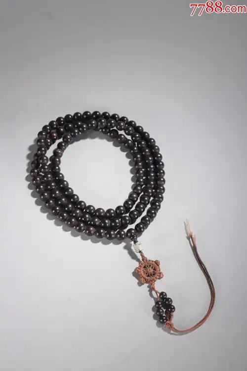 小叶紫檀108佛珠一串