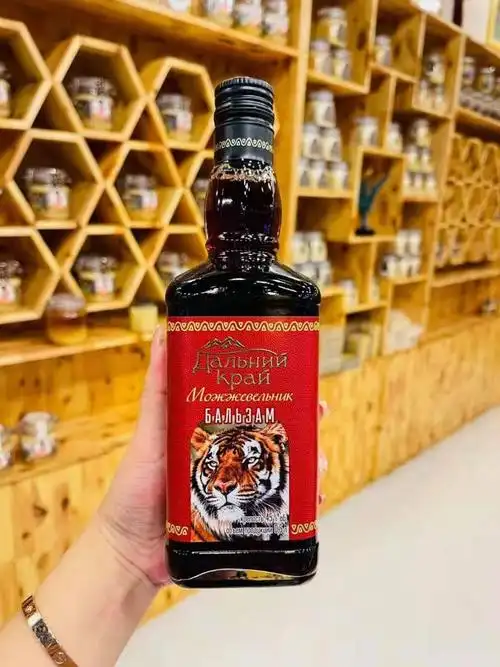 俄罗斯小虎酒 虎头虎酒俄罗斯原装 杜松蜂蜜配制酒 500毫升 500ml*1瓶