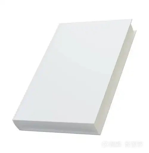 空白书封面模板