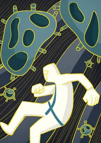 抗击疫情|插画|创作习作|y不想努力了 - 原创作品 - 站酷 (zcool)