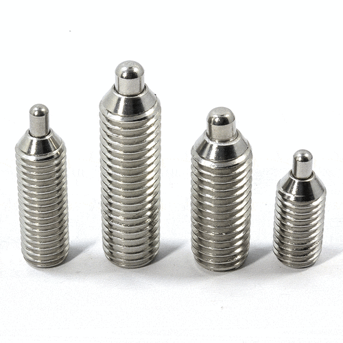 定位销 不锈钢304 m4m5m6m8m10m12内六角弹簧顶丝 弹簧柱塞