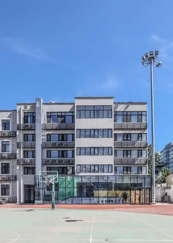 外立面改造后的东楼