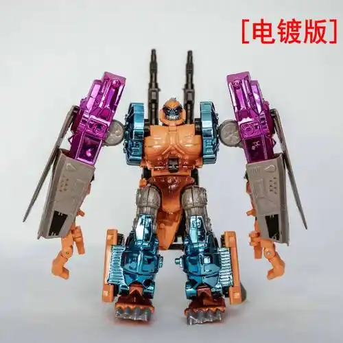 超能勇士金属变体 变形玩具猛兽侠超能bw霸王龙四变猩猩金属变体黄豹