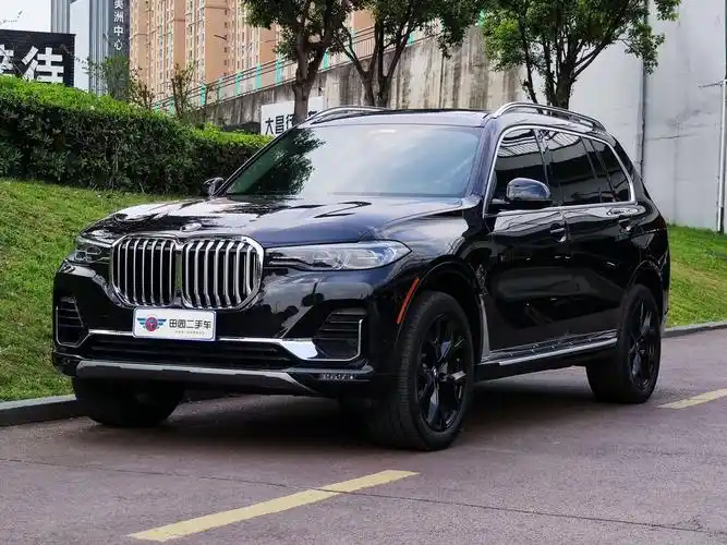 宝马 宝马x7  2019款  xdrive40i 行政型m运动套装 黑色 手自一体对
