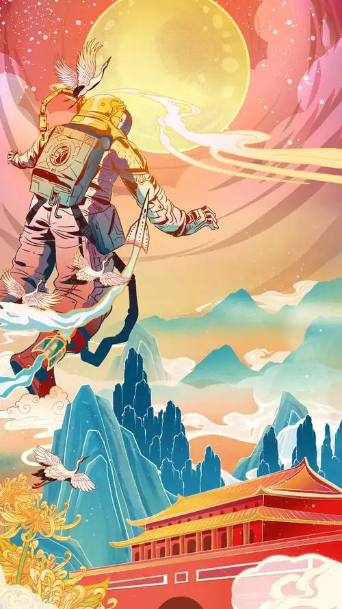 航天梦 插画  - 商业插画 |   上传时间: 2021-07-22 15:45 为ta点赞