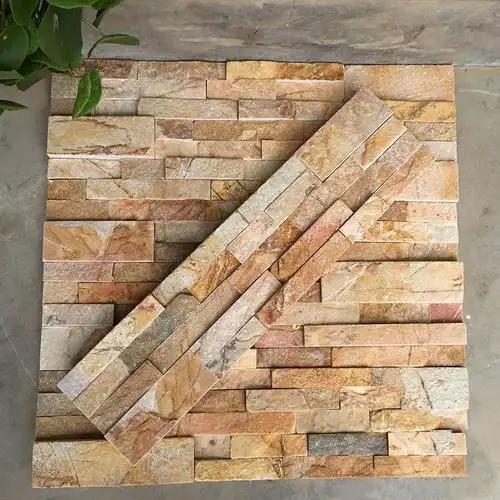 文泉石材外墙内墙砖 纯天然石材文化石 文化砖欧式风格电视背景