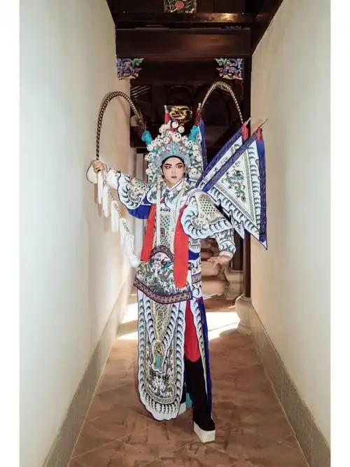 粤剧戏曲化妆造型摄影体验武生赵子龙系列