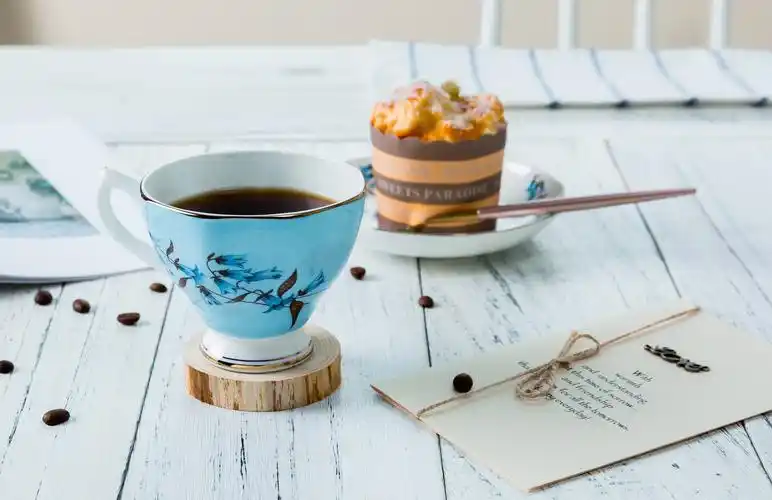 浪漫咖啡杯拍摄