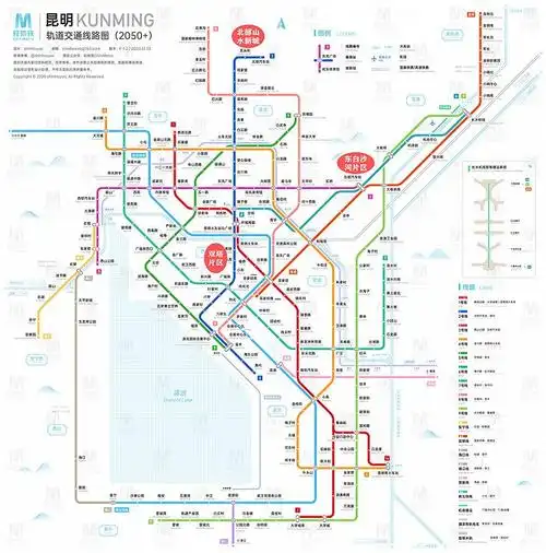 还不如郊县,昆明这些区域2050年内都与地铁无缘-昆明楼讯