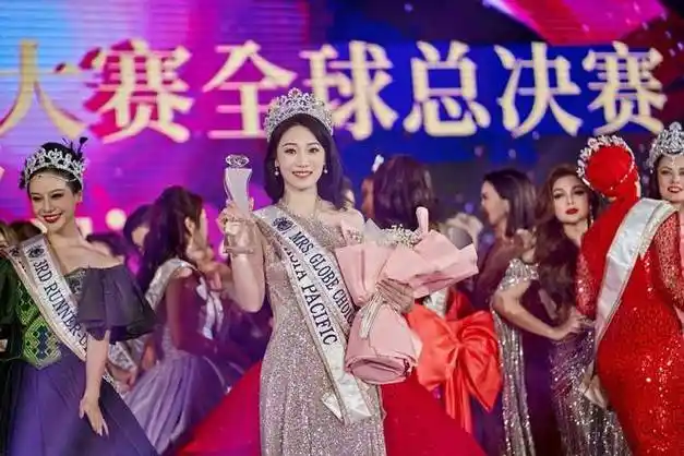 亚太夫人姚文文荣获环球夫人大赛全球民选冠军