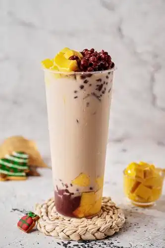 红豆布丁奶茶 奶茶