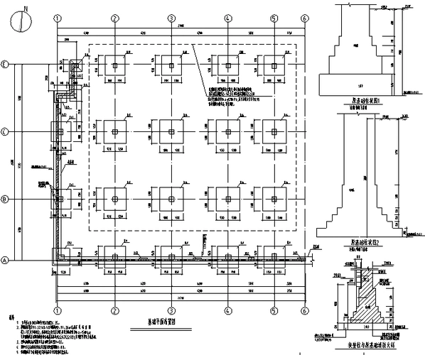 图纸深度:施工图 民用建筑设计使用年限:50年 结构形式:砌体结构 基础