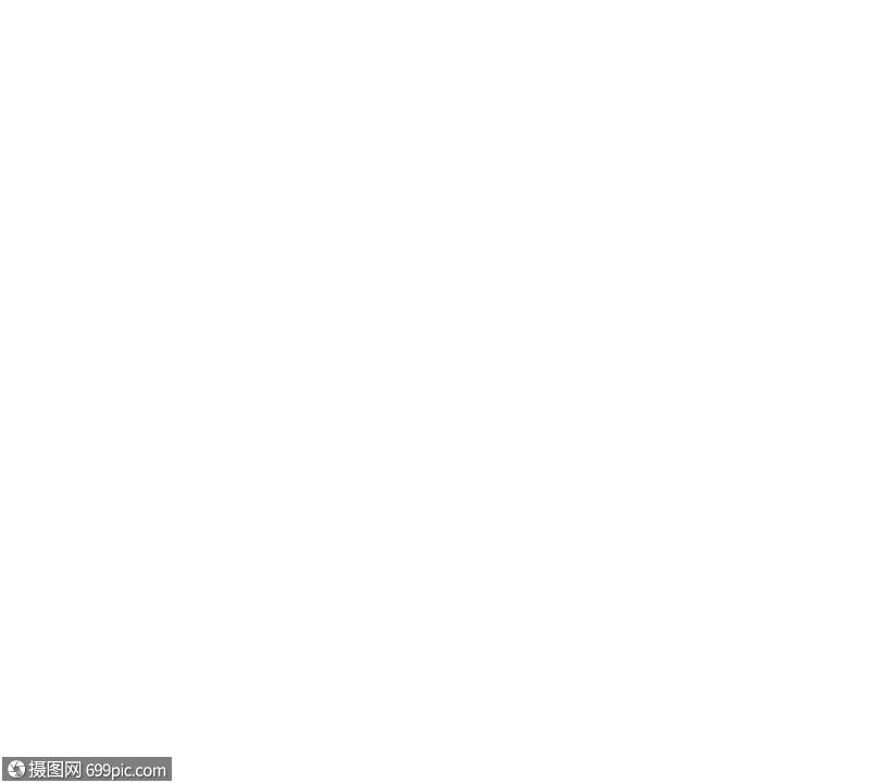 手绘透明破碎玻璃