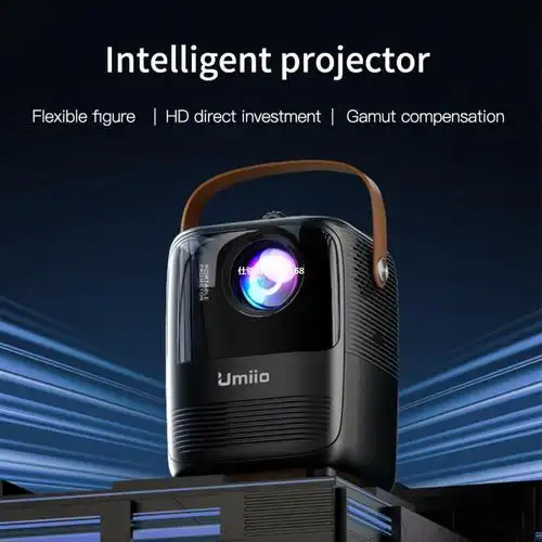 跨境umiio迷你投影仪a008便携式家庭用4k超高清1080p投影仪小影院