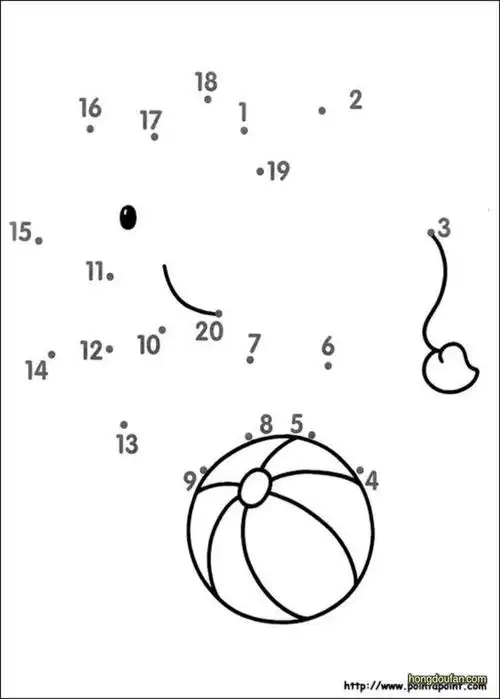 12张趣味连线游戏图片下载小狗还是小兔子