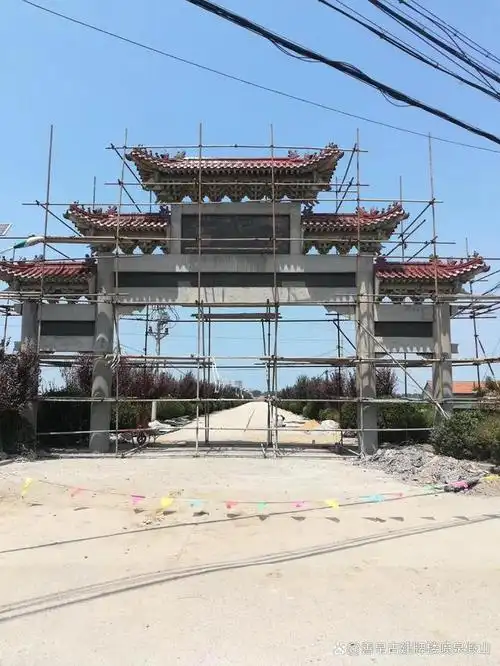 五楼,两柱三楼,两柱一楼,四柱七楼,四柱九楼牌楼……等  #村口牌坊