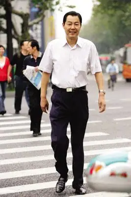 图为浙江省前环保局局长戴备军.