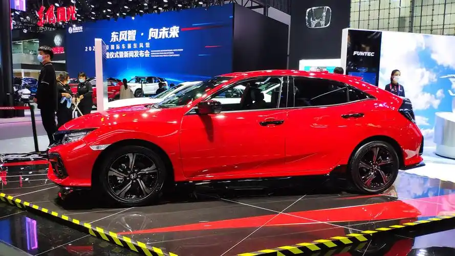 2020年北京车展本田思域hatchback实车