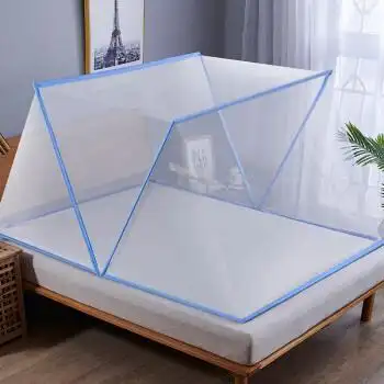 2022新款折叠蚊帐免安装2022年新款免安装蚊帐家用可折叠蒙古包儿童床