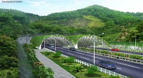 西坑西隧道效果图