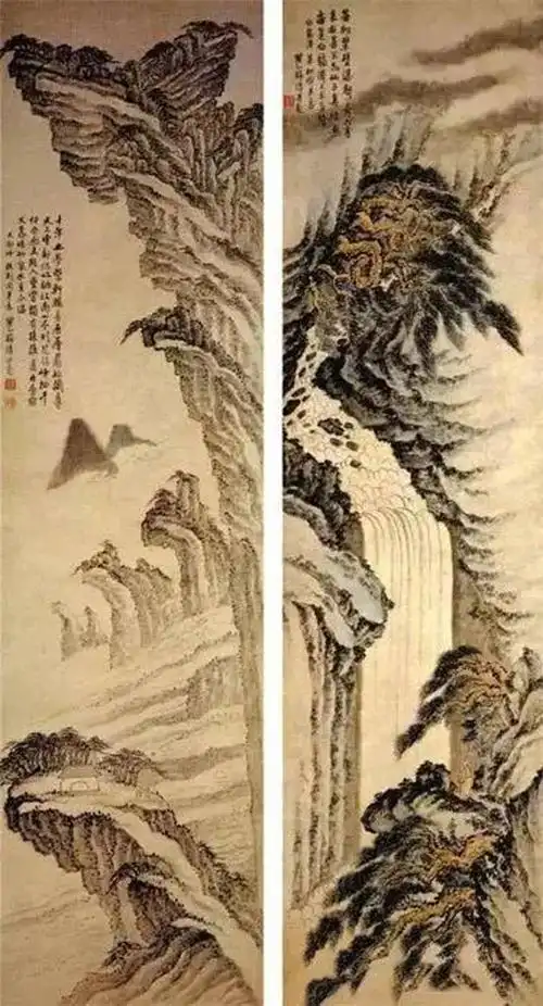 清代传世山水画20幅
