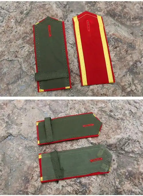 批发美续军训服肩章学生军训迷彩服配件肩章现货批发迷彩配件图片_6