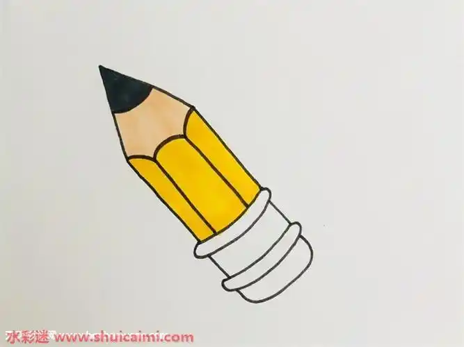 笔怎么画 笔简笔画步骤图